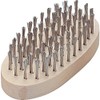 TRUSCO Oval 6 Line Brush Stainless Steel