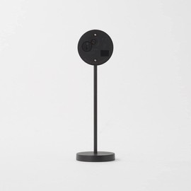 Muji MJ-PCMB2 44275757 Park Clock, Mini, Black, Width 2.2 x Depth 2.2 x Height 7.2 inches (55 x 55 x 182 mm)