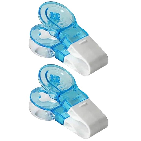 Tablettenausdrücker,Mini Tragbare Pillendose,Pillenlocher mit Behälter,Tablettenspender,Tabletten Ausdrücken für Travel,Mini Portable Pill