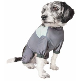 Dog Helios ® 'Tail Runner' Lightweight 4-Way-Stretch Breathable Full Bodied Performance Dog Track Suit