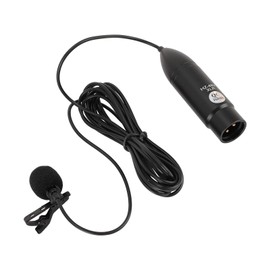 Ausla Professioneller Lavalier -Mikrofon -Clamp/Holder auf Mikrofon mit 48 V Power XLR Schnittstelle Zur von Interviews öffentliches Sprechen