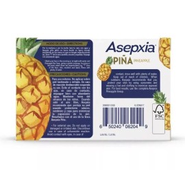 Asepxia PIÑA Jabon Barra Exfoliante 3.5 oz - 2 Bars of Asepxia Piña (Pineapple ) 2X