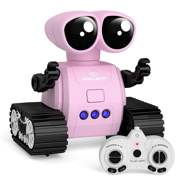 Robot Toys for Boys Girls, Rechargeable Remote Control Emo Robot