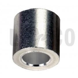 Lexco Cable 532ABS Wire Rope Button Stop 5/32 Aluminum (250 Pieces/Pack)