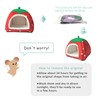 Tierecare Guinea Pig Hideout 2 Pack Guinea Pig Bed House
