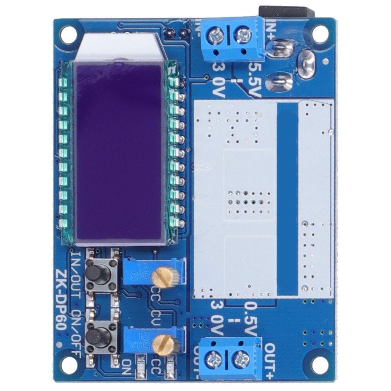 Power Supply Module Adjustable Circuit Board Module with Acrylic Shells