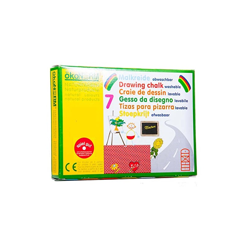 Sidewalk chalk sticks. Colour: