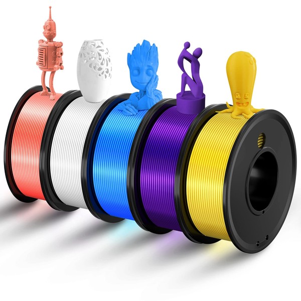 3D Printer Filament PLA 1.75mm 3-D Printing Materials 5 Colors