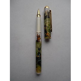 Doberman Roller Ball Pen Designer Ruth Maystead