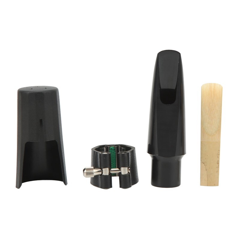 Saxophone Mouthpiece Set Accurate Sturdy Smoothly Cap Buckle Reed Tooth