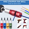 Wire Stripper for Drill, US Standard Electric Wire Stripper Tool