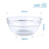 Maredash Mini Bowls 4 Inch Glass Bowls for Kitchen Prep,