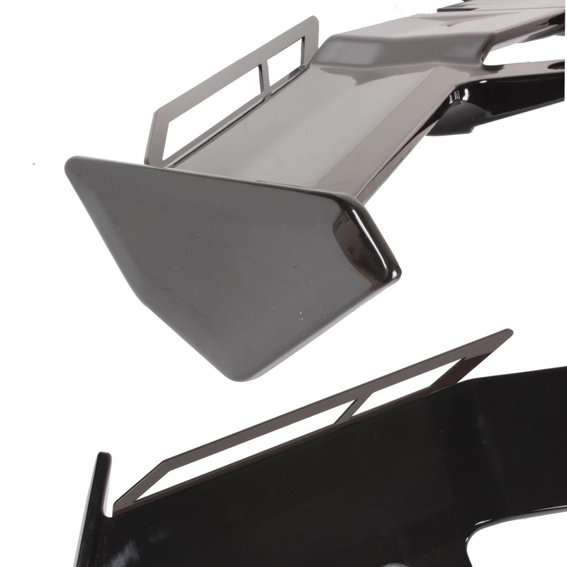 NARPES Rear Window Roof Spoiler Wing Gloss Black Compatible with