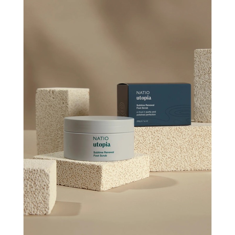 Natio Utopia Sublime Renewal Foot Scrub 200g
