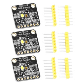 TCS-34725 RGB Light Colour Module AYWHP 3 Pieces RGB Light Colour Sensor Colour Detection Sensor Colour Meter Photoelectric Sensor Compatible with Arduino