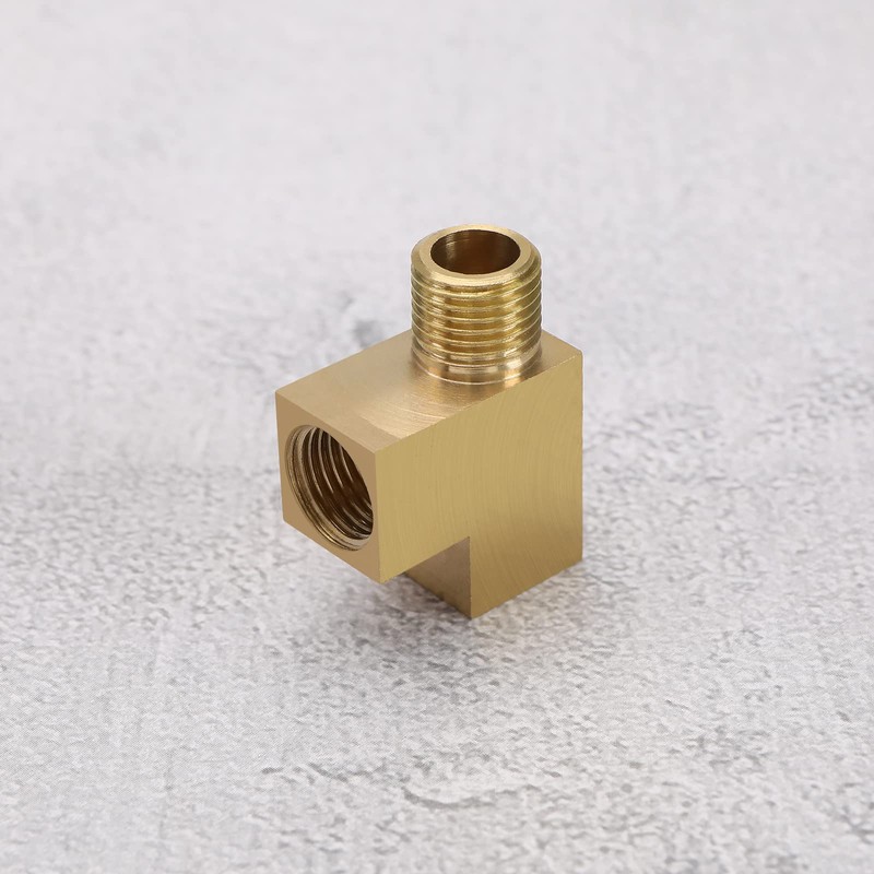ECSiNG Angle Adapter M10x1 T-Distributor Oil Pressure Sensor Tee Connecter