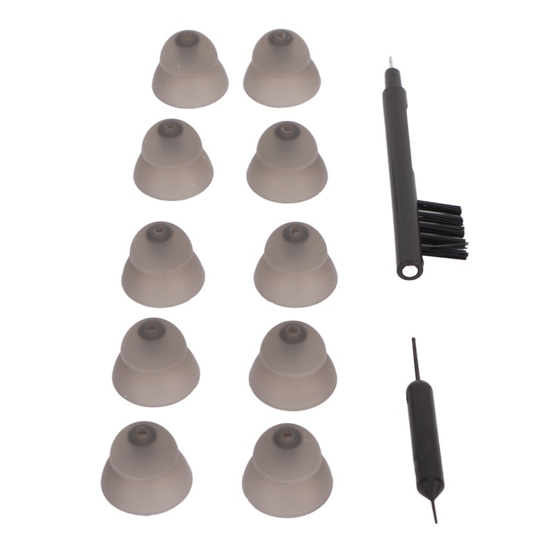 10pcs Sound Aid Replacement Domes Double Layers Sound Amplifier Earbud