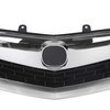 HECASA Front Grille Compatible with 2009 2010 ACURA TSX Silver