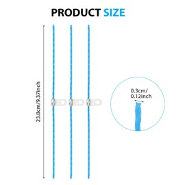THTEN Trimmer Blade 29252 29092 Spool Compatible with Greenworks 21302 21332 21342 20V 24V 40V String Trimmer Parts 24+4+1