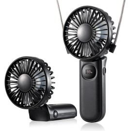 Leimaq Handheld Mini Fan, Handheld/Neck/