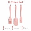3-Piece Silicone Spatula Set for Baking and Basting - 2