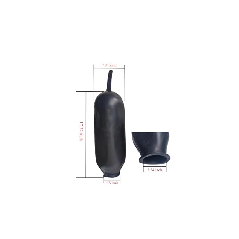 Rubber Bladder Pressure Tank 50L Water Storage Airbag for Cold/Hot