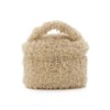 SNIDELHOME SHGG245201 Boa Vanity Pouch, beige, BEG