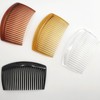 French Side Hair Twist Comb Plastic Decorative Hair Comb Clips