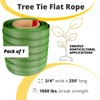 IDL Packaging 3/4" x 250' Tree Tie Flat Rope, 1800