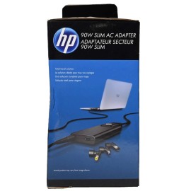 For HP NEW SEALED - HP 90W Slim Travel Power Adapter/Charge