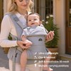 Dawnbud Baby Carrier for Newborn to Toddler, Adjustable, Ultra-Softness and