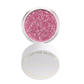 Kiara Sky Reflective Glitter Flirty Flamingo