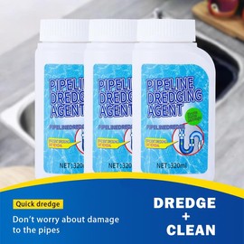 LIAPU strong pipe dredging agent, sterilization and descaling, dissolving blockages - Color: 3 PC