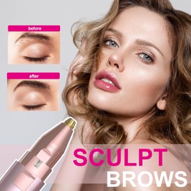 Depiladora Facial y Recortador de Cejas 2 en 1 JNATER C022 Inalámbrica USB