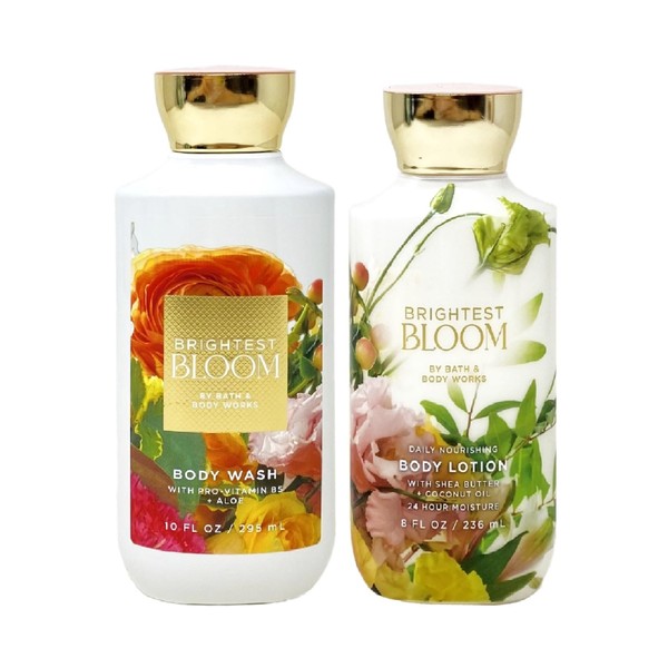 Bath and Body Work Brightest Bloom Body Wash and Body