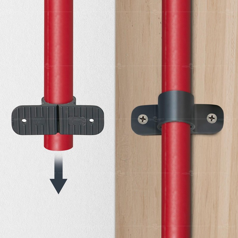 Highcraft PXSTND001-10 PEX 1 in. Standard Suspension Clamp; Hard Plastic