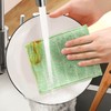 Pack of 6 Bamboo Microfibre Window Cleaning Cloths Reusable Cleaning
