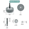 XZEIT Grinding Wheel Adapter and Grinding Stone for Drill, Metal