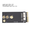 2 Piece OS X to NGFF Adapter for NGFF Key