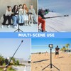 64in Pocket 3 Selfie Stick Tripod for GoPro Camera, Extendable