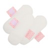 KOMBIUDA Sanitary Pad Liner 3pcs Washable Period Pads Breathable Material