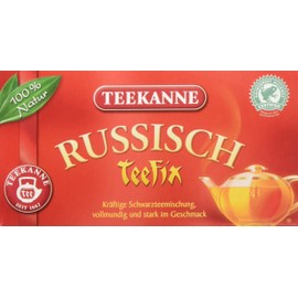 Teekanne Russian Teefix Black Tea Pack of 6 x 40 g 20 Bags