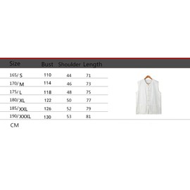 ZooBoo Chinese Waistcoat Wing Chun Sleeveless Vest Martial Arts Buddhist Monks Uniformï¼Black,XXLï¼