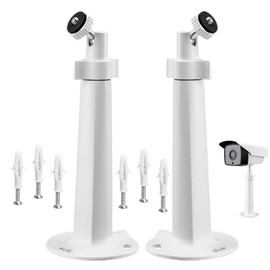 BeElion Security Camera Universal Mounting Bracket, Wall Ceiling Mounts Stand Holder Bracket Adjustable Compatible with Wireless Arlo Pro Security CCTV Surveillance Camera