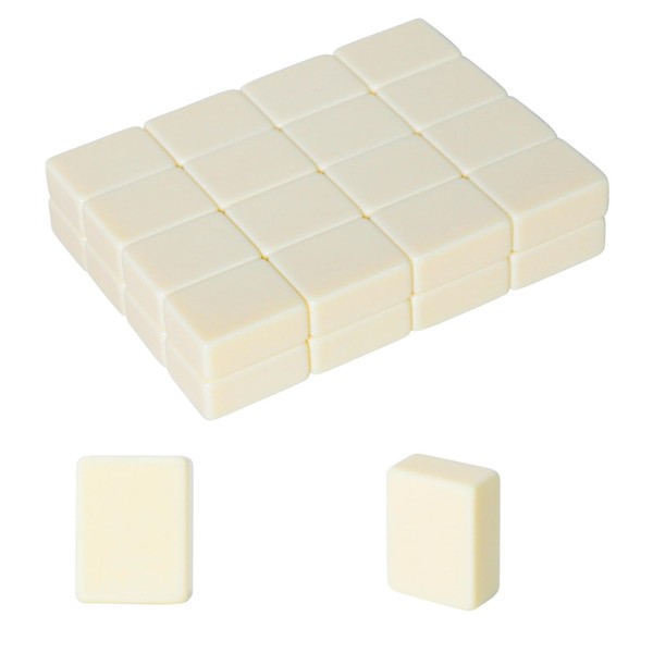 32 Pcs Blank Mahjong Tiles Game Set, Suitable for 1.2