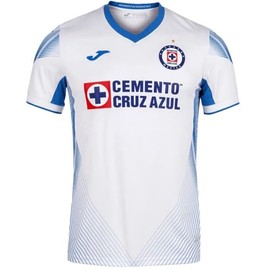 Joma 2021-22 Cruz Azul Away Jersey (with Star) - White-Royal 2XL