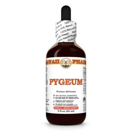 Pygeum (Prunus Africana) Dry Bark Tincture, Made in Hawaii, All Natural, Vegan, Pure Liquid Extract - 2 fl.oz