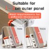 Imbot Drawer Front Installation Clamps， Adjustable Cabinet Drawer Mounting Hardware