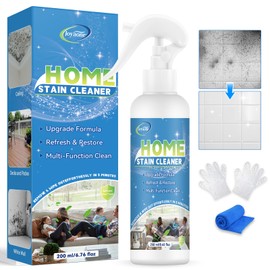 Wall Cleaner Spray, Household Mold Stain Cleaning Spray Deep Clean, All-Purpose Cleaner Spray for Tiles, Walls, Ceiling, Deck, Wood, Brick, Showers, Kitchen, Sink, Grout, Washing Machine Gasket