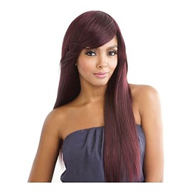 Mega Brazilian Human Hair Mix Weave 14"/16"/18"+Part Closure - MSBW4M SILK STRAIGHT (FADEDDENIM)